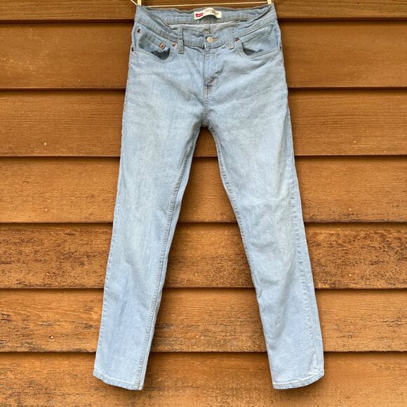 Levi's Other - Levi’s 502 Boys Regular Taper Light Blue Jeans Size 16